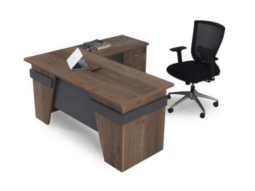 Life Ahşap Ayaklı Büro Masası
