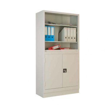 Metal Üstü Camlı Dosya Dolabı