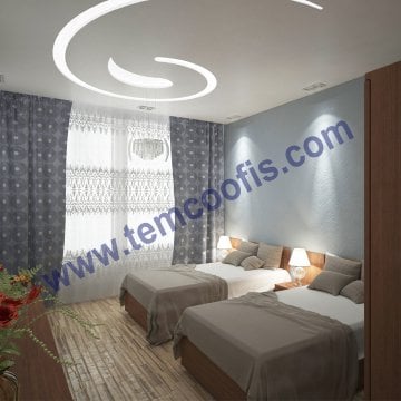 Otel Odası Konsept 1