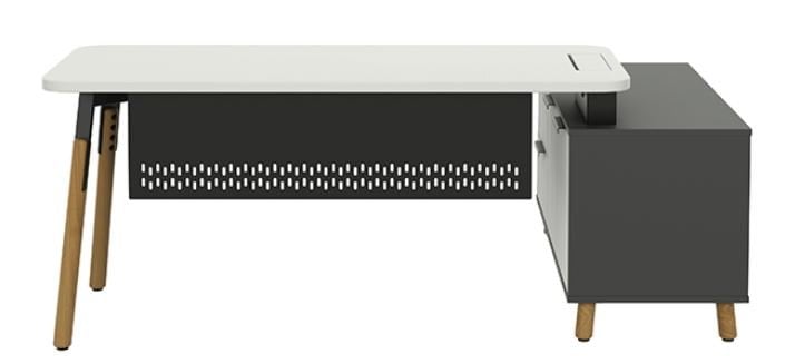 Nord 180’lık Masa - 30mm  Melamin Tablalı