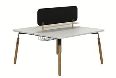Nord 140’lık 2'li Workstation  Masa - 18mm DxColor Tablalı