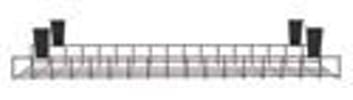 Nord Masa Altı Metal Sepet 120 Cm