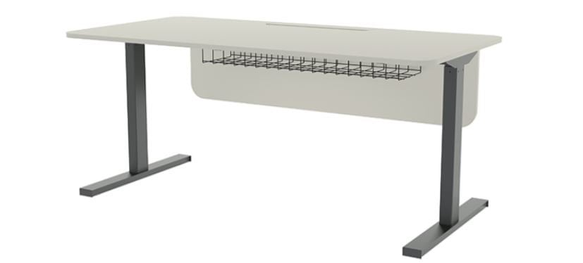 Level 120’lik Yükseklik Ayarlı Masa 18 mm DxColor Tablalı